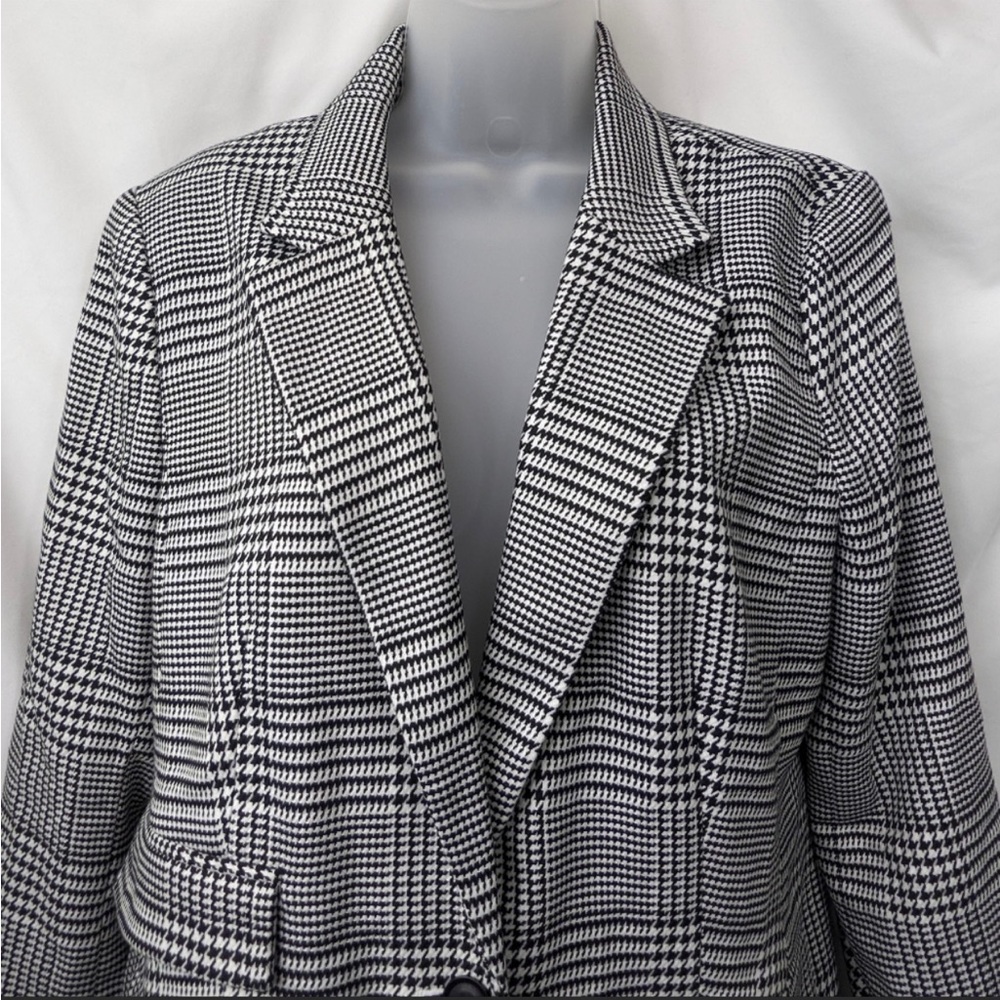 Halogen Houndstooth Blazer Sz Large